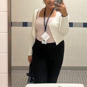 Light pink top from Express